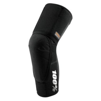 100% TERATEC PLUS Knee Guard Black Protection